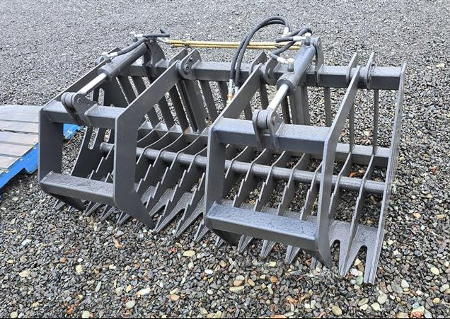 Stick bucket with grapple 1.6m to suit LX100