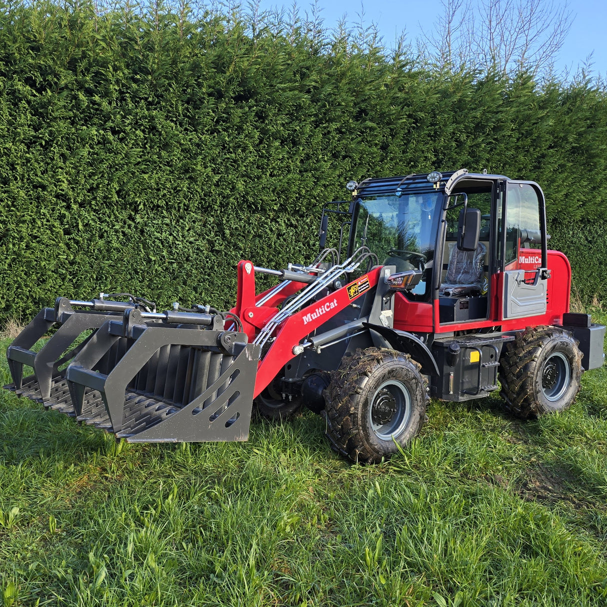 Stick bucket with grapple 1.6m to suit LX100