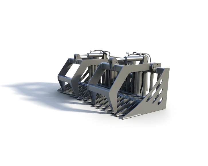 Stick bucket with grapple 1.6m to suit LX100