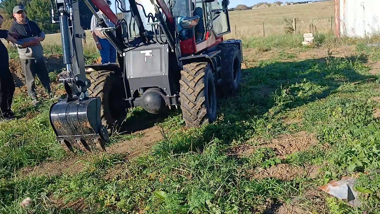 LX100 2Ton 4x4 Wheel Loader