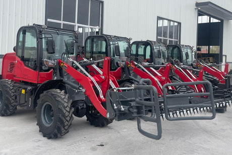 MultiCat Wheel Loaders: Compact Powerhouses for NZ Landscapes