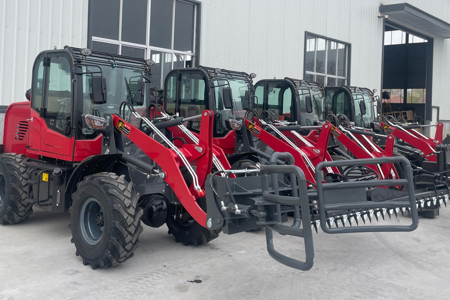 MultiCat Wheel Loaders: Compact Powerhouses for NZ Landscapes