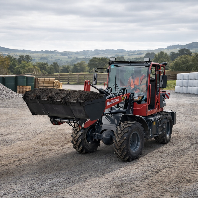 The Advantage of MultiCat Wheel Loaders