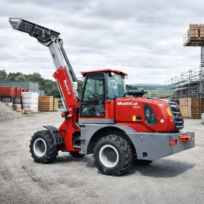 Telescopic Wheel Loaders vs Telehandlers