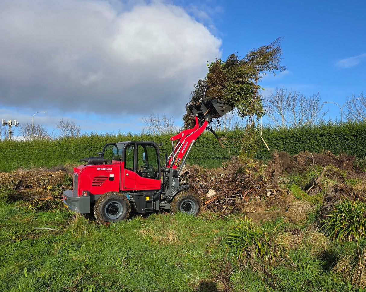 Stick bucket with grapple 1.6m to suit LX100