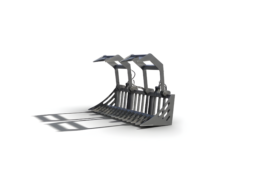 Stick bucket with grapple 1.6m (Custom built) to suit LX100