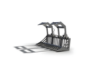 Stick bucket with grapple 1.6m (Custom built) to suit LX100