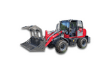 LX100 2Ton 4x4 Wheel Loader