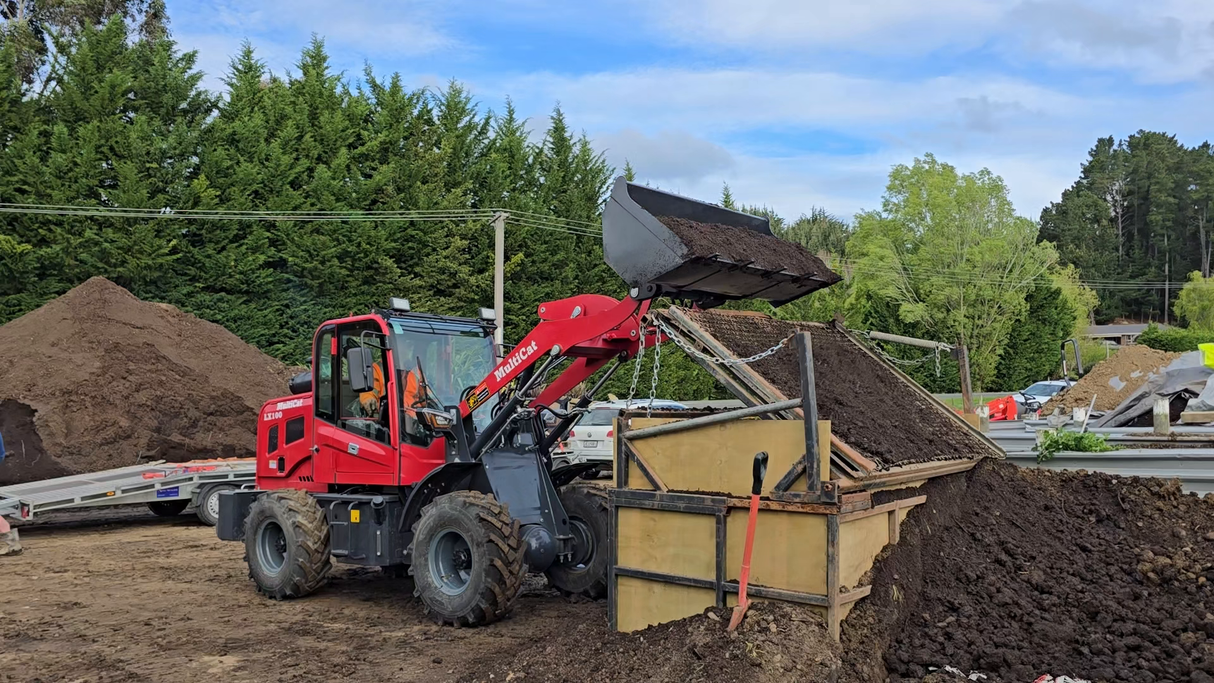 LX100 2Ton 4x4 Wheel Loader