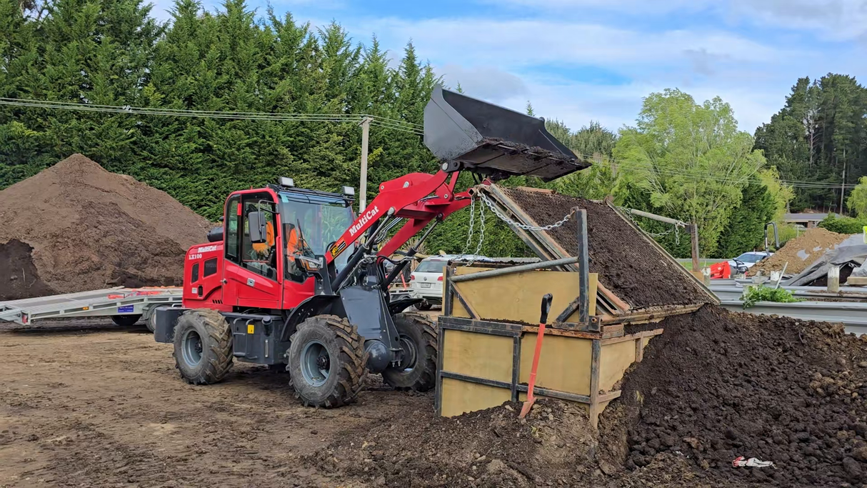 LX100 2Ton 4x4 Wheel Loader