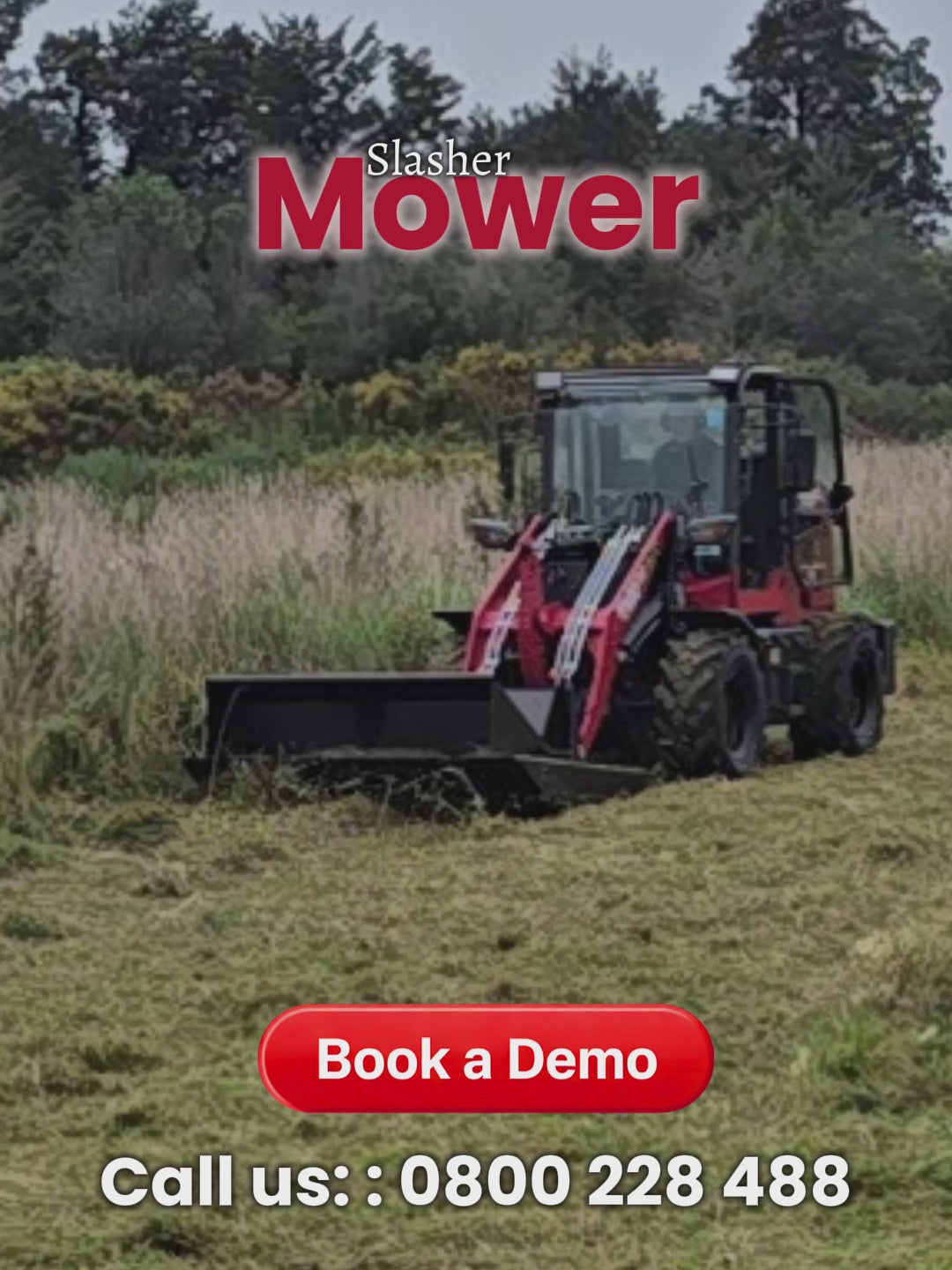Slasher Mower Heavy Duty 1.6m to suit LX100