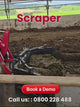Muck Scraper / Pusher to suit LX100